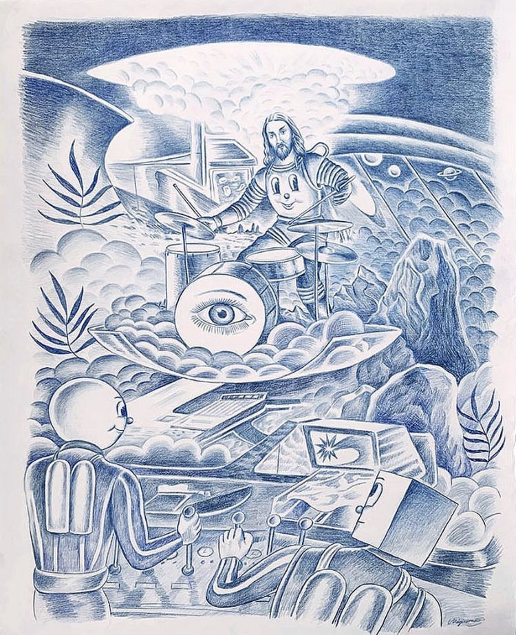 UN ELEFANTE EN LA OSCURIDAD DRAWINGS