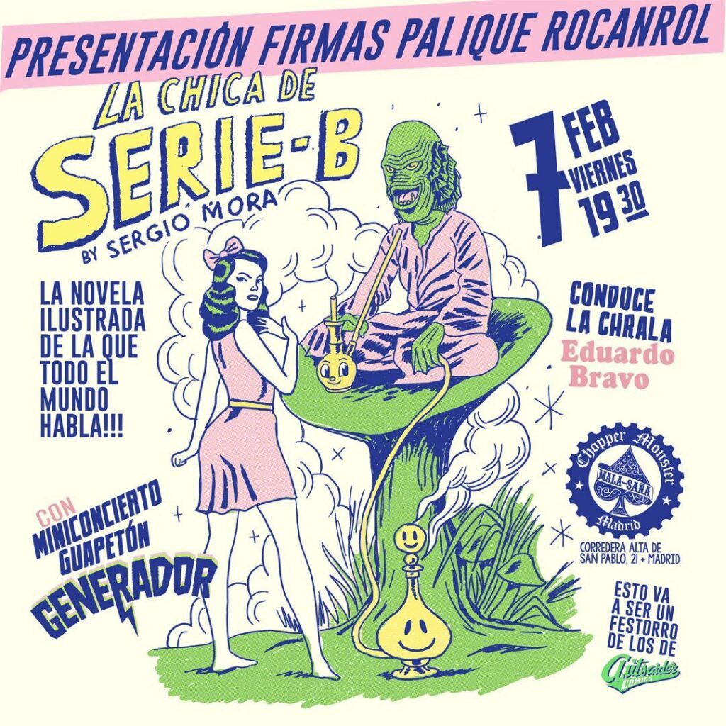 Nueva presentación de “La rocambolesca historia de la película LA CHICA DE SERIE-B”